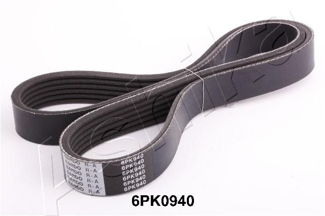 ASHIKA 112-6PK940: Soonrihm 940mm, Ribide arv: 6