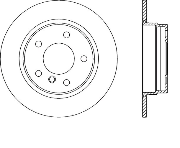 Barum BAR10202: Piduriketas Ø: 280,0mm, täis, Ø: 280,0mm