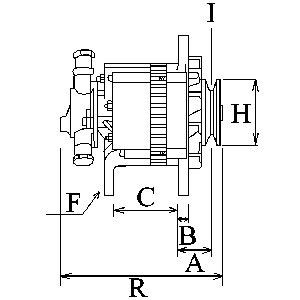 HC-Cargo 112498: Motorino avviamento 4,0KW