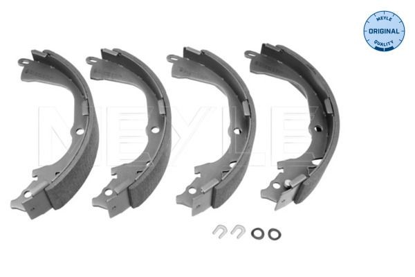 MEYLE 114 533 0002: Piduriklotside komplekt Tagasild, 294mm, ilma vedruta, ORIGINAL Quality