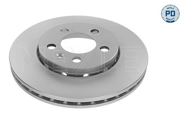 MEYLE 115 521 1018/PD: Piduriketas Esisild, Ø: 256mm, õhutusega, Ø: 256mm, kaetud UV-lakiga, koos kruvidega