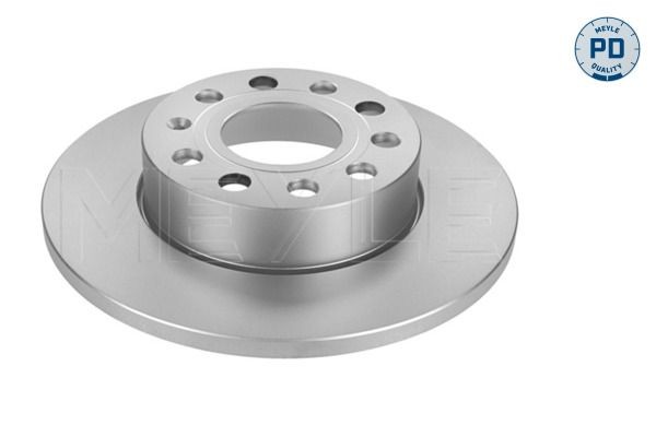 MEYLE 115 523 0038/PD: Piduriketas Tagasild, Ø: 257mm, täis, Ø: 257mm, Tsink-lamell-kattega, koos kruvidega, MEYLE-PD Quality