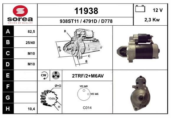 EAI 11938: Starter 2,3kW
