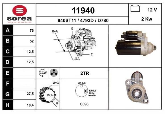 EAI 11940: Starter 2kW