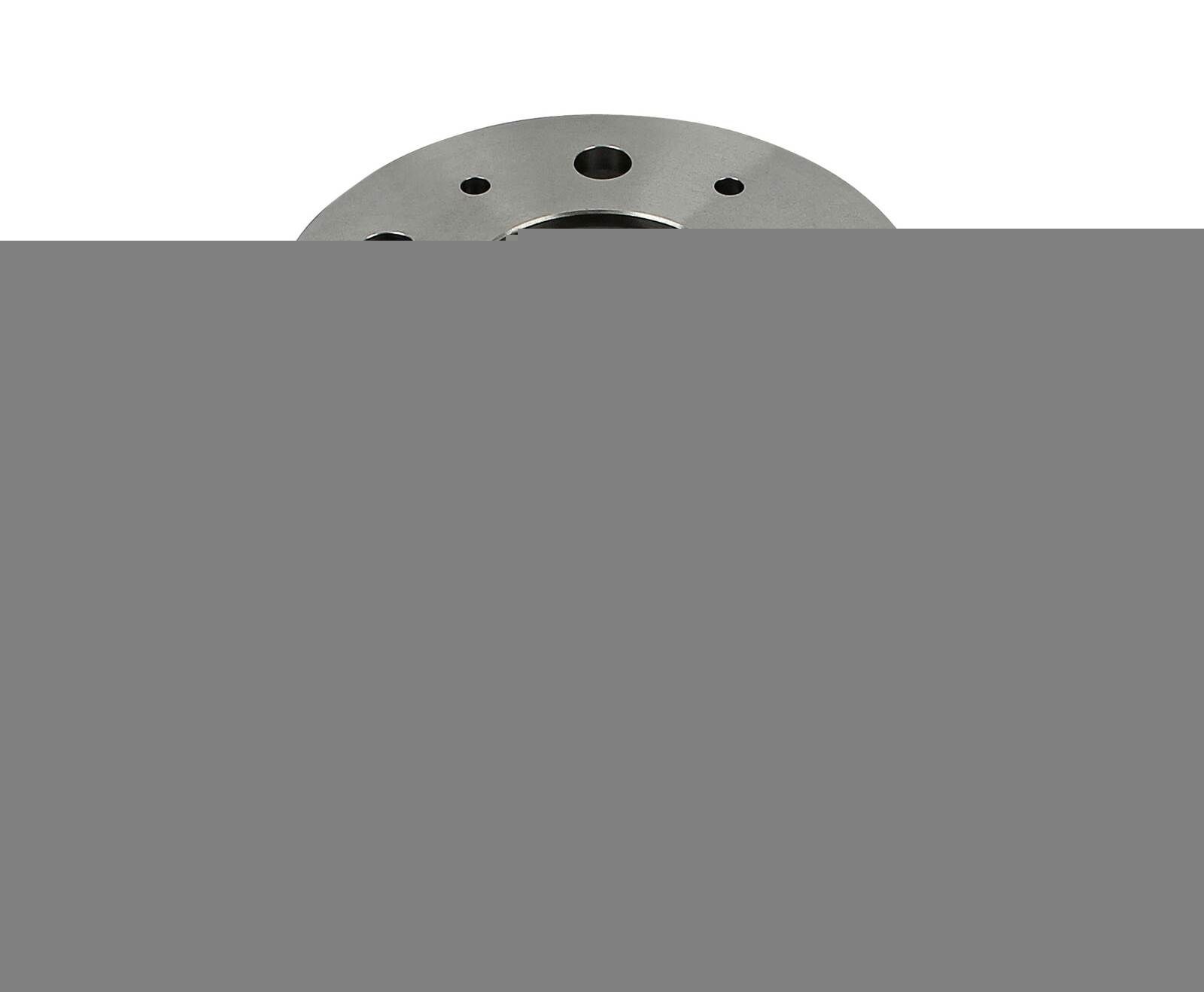 DT Spare Parts 12.41002: Disc de frână puntea spate, Ř: 280mm, plin, Ř: 280mm