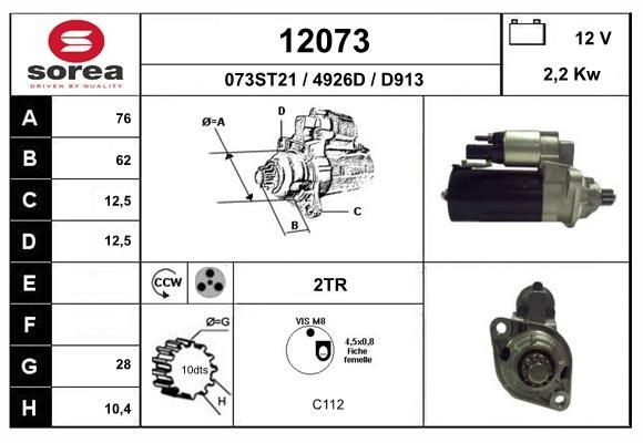 EAI 12073: Starter 2,2kW