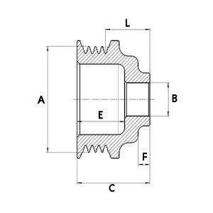 HC-Cargo 139947: Puleggia cinghia, Alternatore