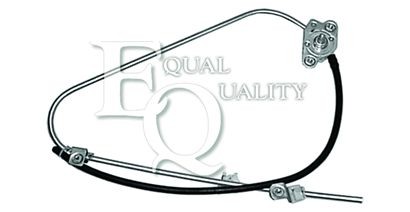 EQUAL QUALITY 142413: Mecanism actionare geam fata stanga, manual
