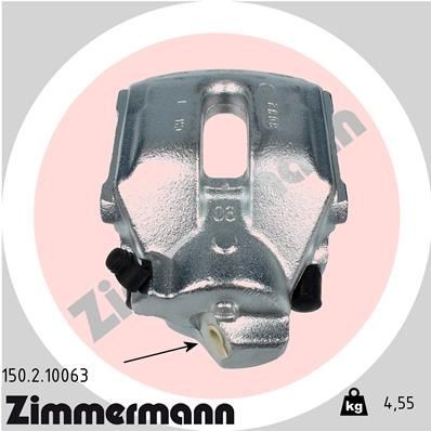 ZIMMERMANN 150.2.10063: Pidurisadul esisild paremal, ilma kinnituseta