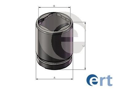 ERT 151433-C: Piston, etrier frana puntea spate