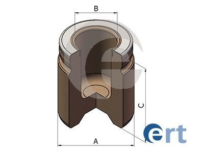 ERT 151491-C: Piston, étrier de frein