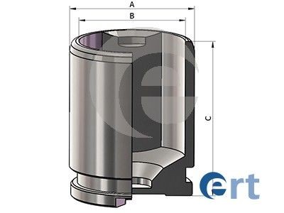 ERT 151533-C: Piston, étrier de frein Essieu arrière