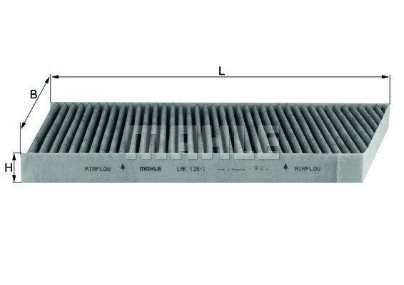 MAGNETI MARELLI 154068894890: Kupefilter Filterinnsats, Karbonfilter