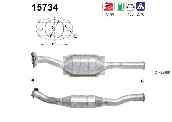 AS 15734: Catalizator