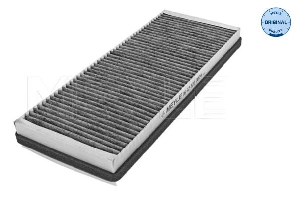 MEYLE 16-12 320 0004: Filtru, aer habitaclu Filtru carbon activ, Insertie filtru, cu efect de aspirare, ORIGINAL Quality