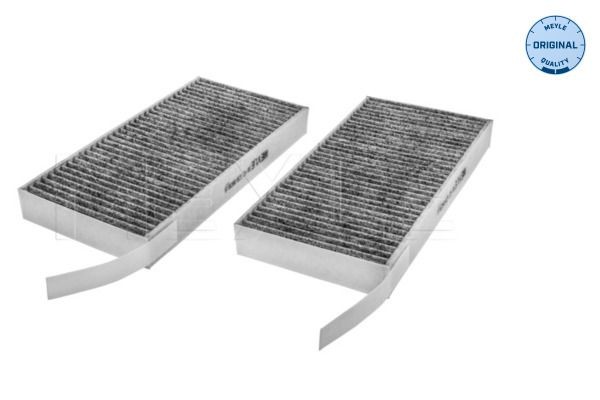 MEYLE 16-12 320 0020/S: Filter, salongiõhk Aktiivsöefilter, Filtrer, lõhna absorbeeriva toimega, ORIGINAL Quality