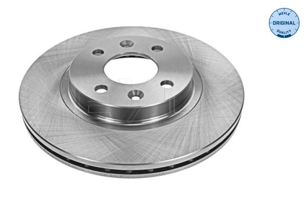 MEYLE 16-15 521 0036: Bremžu diski Priekšējais tilts, Ø: 259mm, ventilējams, Ø: 259mm, ORIGINAL Quality