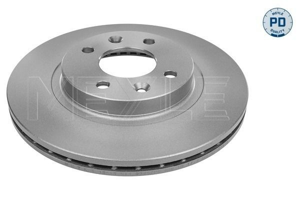 MEYLE 16-15 521 0036/PD: Disc de frână punte fata, Ř: 259mm, ventilat, Ř: 259mm, Lamele acoperite cu zinc, cu suruburi, MEYLE-PD Quality