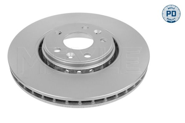 MEYLE 16-15 521 0043/PD: Piduriketas Esisild, Ø: 320mm, õhutusega, Ø: 320mm, Tsink-lamell-kattega, koos kruvidega, MEYLE-PD Quality