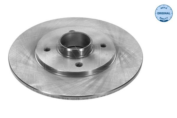 MEYLE 16-15 523 0007: Disc de frână puntea spate, Ř: 238mm, plin, Ř: 238mm, ORIGINAL Quality