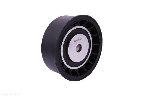 AUTOMEGA 160012010: Rola ghidare / conducere, curea distributie cu material de atașare/fixare, cu surub