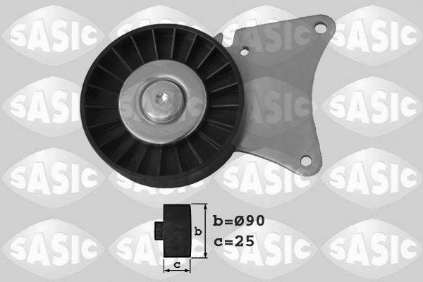 SASIC 1620024: Seade- / juhtrull, soonrihm Ø: 90mm, Ø: 90mm