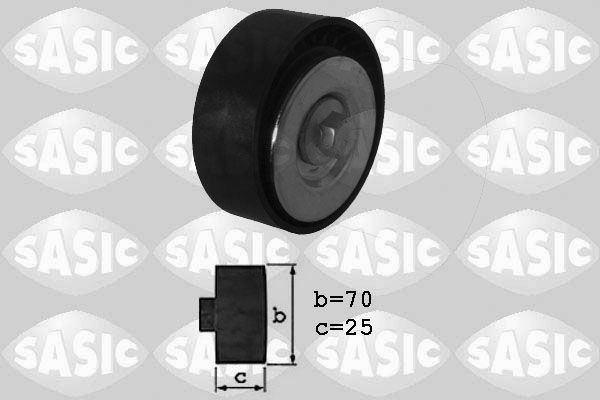 SASIC 1620045: Seade- / juhtrull, soonrihm Ø: 70mm, Ø: 70mm