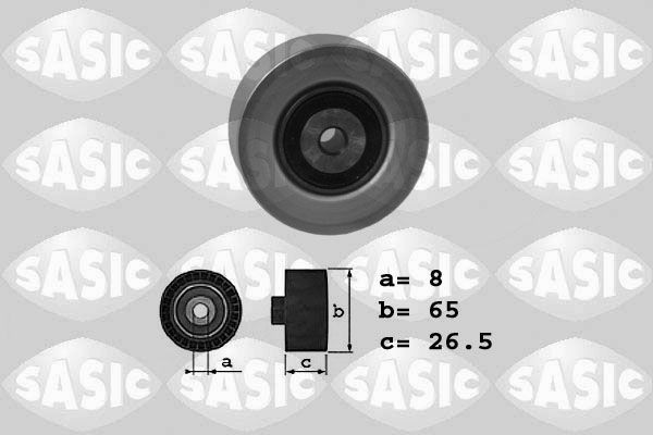 SASIC 1620046: Galoppino guidacinghia, cinghia Poly-V Ø: 65mm, Ø: 65mm