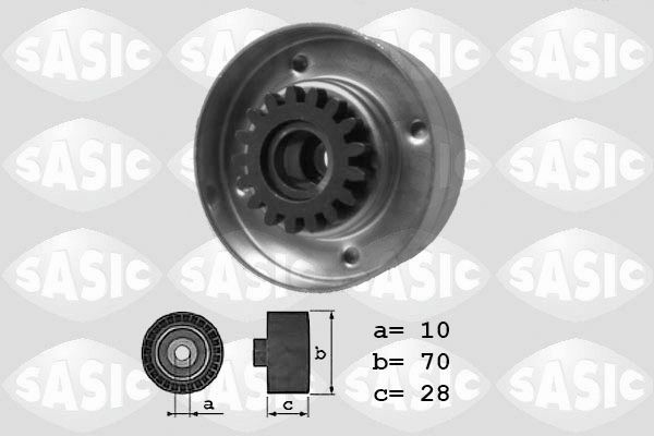 SASIC 1624023: Seade- / juhtrull, soonrihm Ø: 70mm, Ø: 70mm