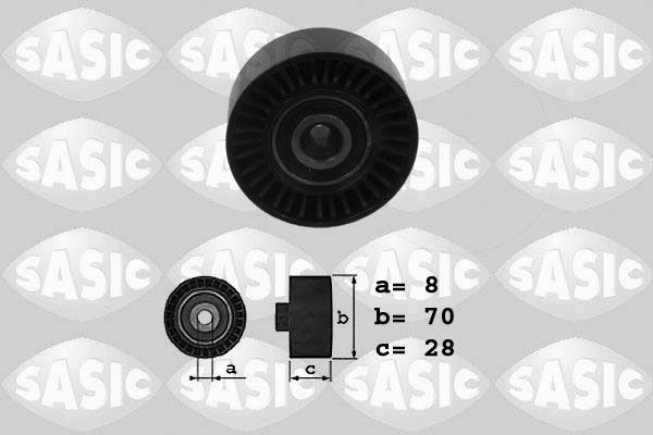 SASIC 1626038: Seade- / juhtrull, soonrihm Ø: 70mm, Ø: 70mm
