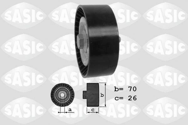 SASIC 1626088: Seade- / juhtrull, soonrihm Ø: 70mm, Ø: 70mm