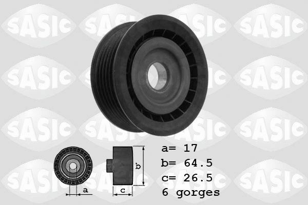 SASIC 1626108: Seade- / juhtrull, soonrihm Ø: 64,5mm, Ø: 64,5mm
