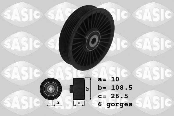 SASIC 1626144: Seade- / juhtrull, soonrihm Ø: 108,5mm, Ø: 108,5mm