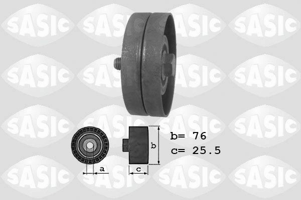 SASIC 1626162: Seade- / juhtrull, soonrihm Ø: 76mm, Ø: 76mm