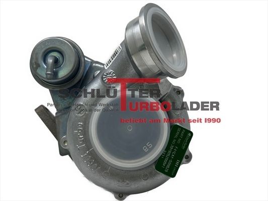 SCHLÜTTER TURBOLADER 166-00605: Turbod koos paigaldus-/kinnitusmaterjaliga, õli juurdevoolu torustikuga, PROFI KIT - with new org. Ishikawajima (IHI) Turbocharger