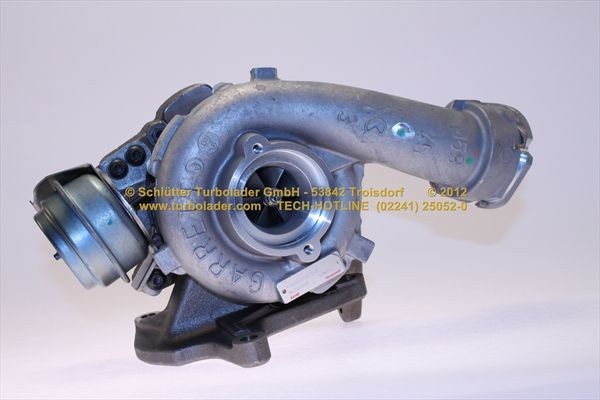 SCHLÜTTER TURBOLADER 166-01014: Turbod koos paigaldus-/kinnitusmaterjaliga, PROFI KIT - with org. NEW GARRETT Turbo