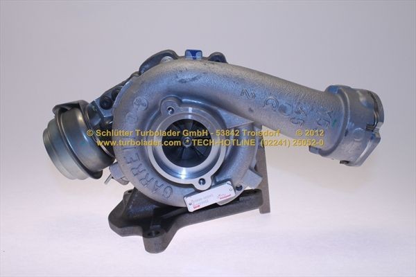 SCHLÜTTER TURBOLADER 166-01114: Turbod koos paigaldus-/kinnitusmaterjaliga, PROFI KIT - with org. NEW GARRETT Turbo