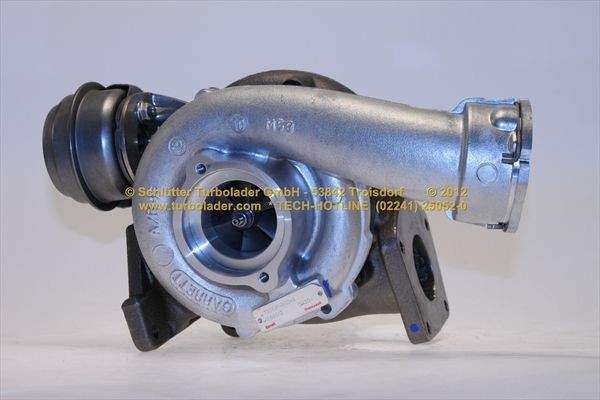 SCHLÜTTER TURBOLADER 166-01214: Turbod koos paigaldus-/kinnitusmaterjaliga, õli juurdevoolu torustikuga, PROFI KIT - with org. NEW GARRETT Turbo