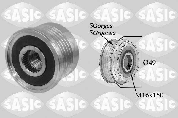 SASIC 1674005: Rihmaratas, generaator