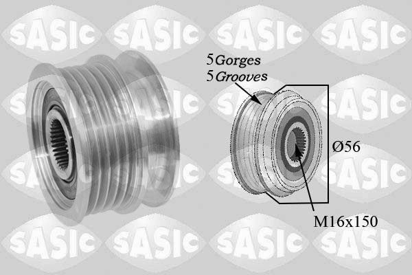 SASIC 1674006: Rihmaratas, generaator