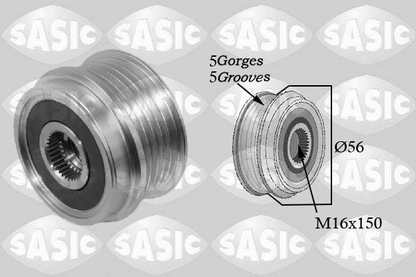 SASIC 1676007: Rihmaratas, generaator