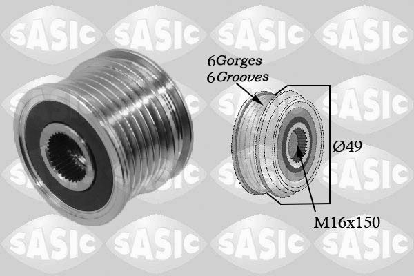 SASIC 1676008: Rihmaratas, generaator