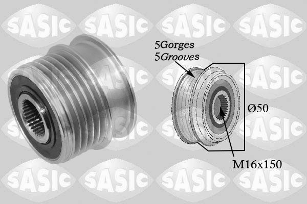 SASIC 1676013: Rihmaratas, generaator