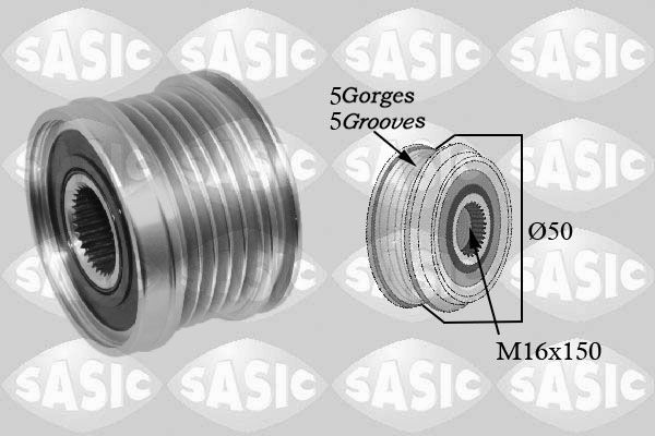 SASIC 1676015: Remskive, generator