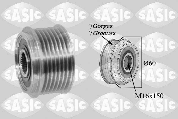 SASIC 1676027: Rihmaratas, generaator
