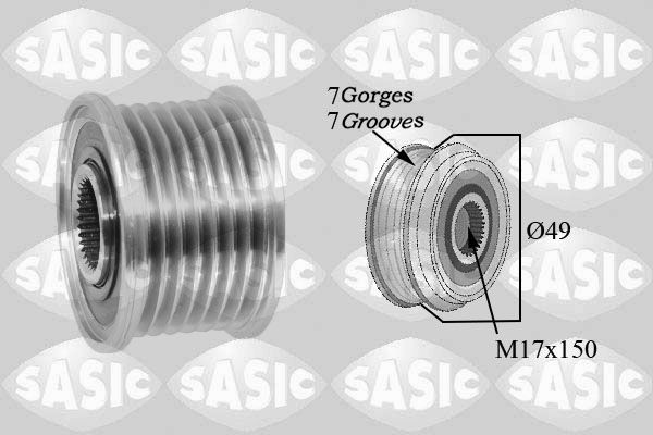 SASIC 1676028: Rihmaratas, generaator
