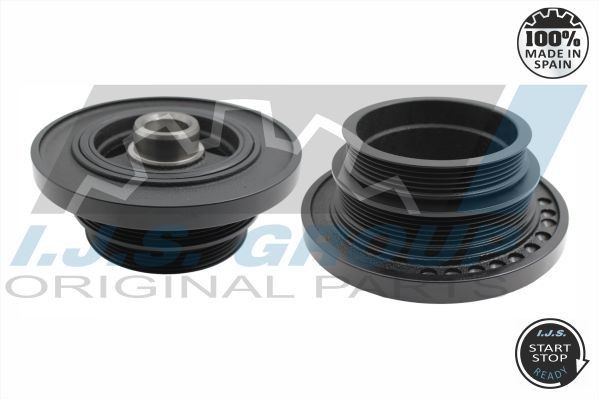IJS GROUP 17-1120: Polea de cigüeñal Technology & Quality, Made in Spain