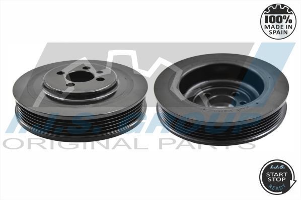 IJS GROUP 17-1209: Polea de cigüeñal Technology & Quality, Made in Spain