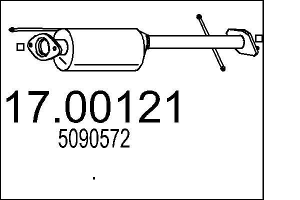 MTS 17.00121: Filtru de particule