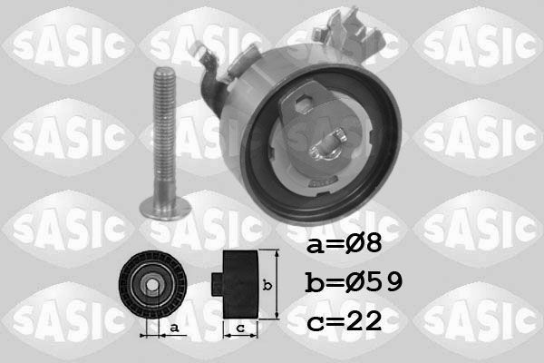 SASIC 1706040: Τεντωτήρας, οδοντ. ιμάντας με σετ βιδών